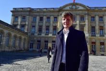 Nicolas Florian devant la mairie de Bordeaux, le 14 février 2019