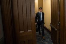 Le Premier ministre canadien Justin Trudeau, le 19 février 2019 à Ottawa