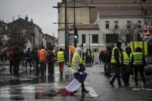 Manifestation de "gilets jaunes" à Valence, le 2 février 2019