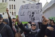 Manifestation contre le 5e mandat du président Bouteflika, le 5 mars 2019 à Alger