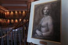La Joconde nue, exposée le 11 mars 2019 au château de Chantilly