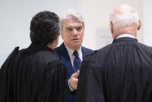 Bernard Tapie au tribunal correctionnel de Paris le 21 mars 2019