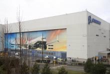 L'usine de Boeing à Renton, le 12 mars 2019 dans l'Etat de Washington