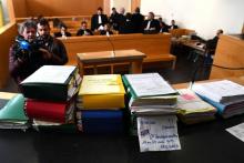 Au tribunal de Marseille, le 18 mars 2019, à l'ouverture du procès "Bourbon"