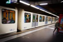 Le métro de Marseille, le 7 mars 2019