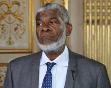 Soibahadine Ibrahim Ramadani, président du conseil départemental de Mayotte, le 29 juin 2018 à Paris