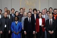Economistes, chercheurs, industriels... Des personnalités internationales se retrouvent lundi à Paris pour la première réunion du "One Planet Lab", laboratoire d'idées lancé par Emmanuel Macron pour f