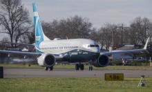 Un Boeing 737 MAX sur le tarmac à Seattle en mars 2018