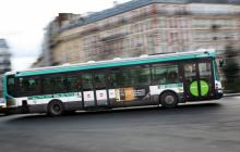 Autobus à Paris le 17 janvier 2010
