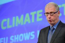 Hans Bruyninckx, patron de l'Agence européenne pour l'environnement (AEE), le 20 octobre 2015 à Bruxelles