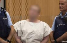 Brenton Tarrant, un extrémiste de droite qui a fait un carnage dans deux mosquées de Christchurch, comparaît au tribunal, le 16 mars 2019 en Nouvelle-Zélande