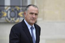Le ministre français de l'Agriculture Didier Guillaume à Paris le 24 octobre 2018