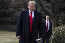 Le président américain Donald Trump, le 20 mars 2019 à la Maison Blanche, à Washington