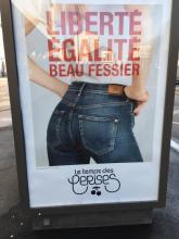 La publicité jugée sexiste de la marque Le Temps des Cerises.