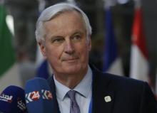 Le négociateur en chef de l'UE pour le Brexit Michel Barnier, le 10 avril 2019 à Bruxelles