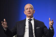 Le fondateur et PDG d'Amazon Jeff Bezos, le 19 septembre 2018