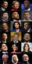 Dix-huit candidats démocrates à la présidentielle américaine