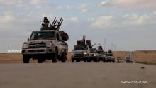 Des forces loyales au maréchal Khalifa Haftar, l'homme fort de l'est libyen, le 9 février 2019 à Sebha, dans le sud du pays