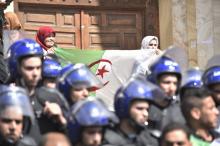 Manifestation d'Algériens contre le régime le 5 avril 2019 à Alger