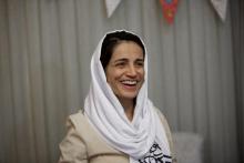 Me Nasrin Sotoudeh, le 18 septembre 2013 à Téhéran