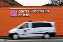 Le centre hospitalier de Lens, le 4 décembre 2013