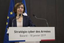 La ministre des Armées, Florence Parly, le 18 janvier 2019 à Paris