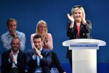 Marine Le Pen, à Milan, le 18 mai 2019