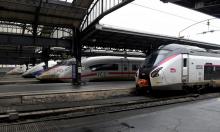 Des TGV à la Gare de l'Est, le 11 janvier 2019 à Paris