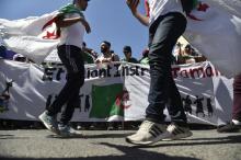 Manifestation d'étudiants contre le régime à Alger le 14 mai 2019