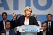 Marine Le Pen à Metz, le 1er mai 2019