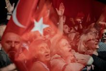 Des bulletins de vote pour l'élection à Istanbul le 31 mars 2019
