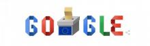 Elections européennes, Google, Doodle