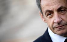 Photo du 14 mai 2017 de Nicolas Sarkozy, à Paris
