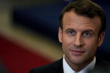 Emmanuel Macron incarne bien la droite pour 42% des Français, à Bruxelles, le 28 mai 2019