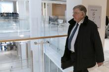 L'ancien PDG de France Télécom Didier Lombard arrive au tribunal de Paris, le 23 mai 2019