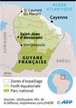 Les trois soldats français morts accidentalement le 17 juillet 2019 lors d'une opération contre l'orpaillage illégal en Guyane (de gauche à droite): Edgar Roellinger, le caporal-chef de 1ère classe Cé