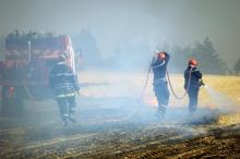 Des incendies ont ravagé plusieurs milliers d'hectares de cultures et de végétation en Normandie, dans le Centre, les Hauts-de-France et en Lorraine jeudi, sous l'effet conjugué de la canicule et de l