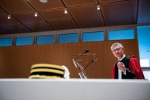 Jean-François Ricard, le premier procureur du parquet national antiterroriste lors de l'audience d'installation du parquet, au tribunal de Paris, le 3 juillet 2019