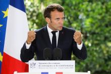 Emmanuel Macron le 8 juillet 2019, à Paris