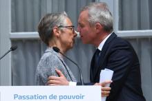 François de Rugy et Elisabeth Borne, le 9 juillet 2019 à Paris