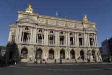 L'Opéra Garnier, le 26 novembre 2015 à Paris