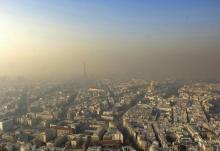 Pollution sur Paris le 1er février 2006