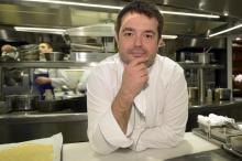 Le chef doublement étoilé Jean-François Piège ne participera plus à "Top Chef", l'émission culinaire de M6. Photo prise le 15 octobre 2015