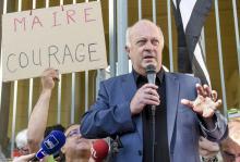 Daniel Cueff, le maire de Langouët, commune bretonne, qui a pris un arrêté anti-pesticide en mai 2019