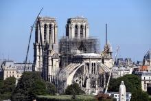 La cathédrale Notre-Dame de Paris, le 9 juillet 2019