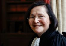 Marie-Aimée Peyron, bâtonnière des avocats de Paris le 10 janvier 2018