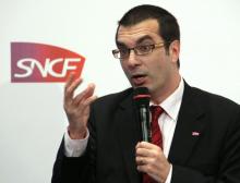 Jean-Pierre Farandou quand il était patron de Keolis, filiale de la SNCF, à Paris 11 mars 2009