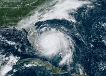 Ouragan Dorian, lundi 2 septembre 2019.