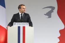 Emmanuel Macron le 30 septembre 2019 à Paris