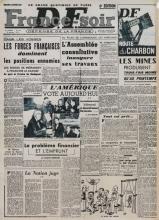 Une FranceSoir 08.11.1944 Premier Numéro